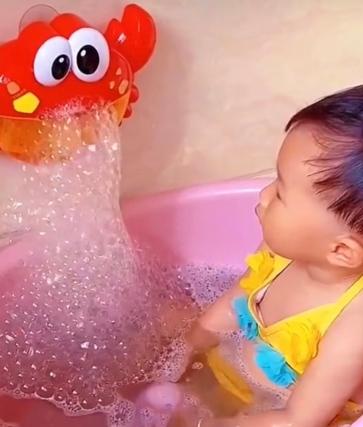 Musical Crab Bubble Toy "Magical Bath Time"