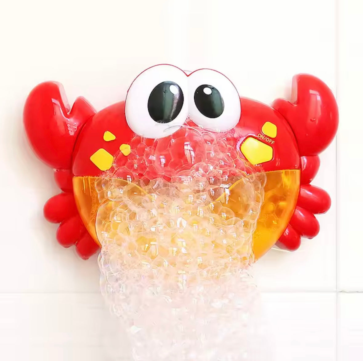 Musical Crab Bubble Toy "Magical Bath Time"