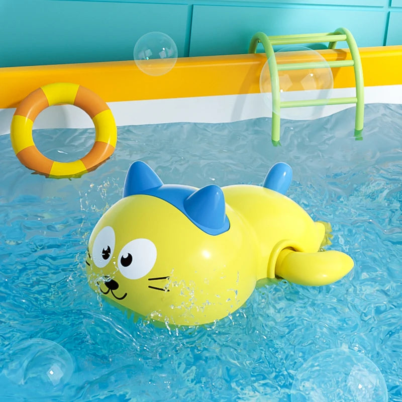 Wind-Up Baby Bath Toy – Fun & Safe Floating Duck for Happy Bath Time! 🛁✨