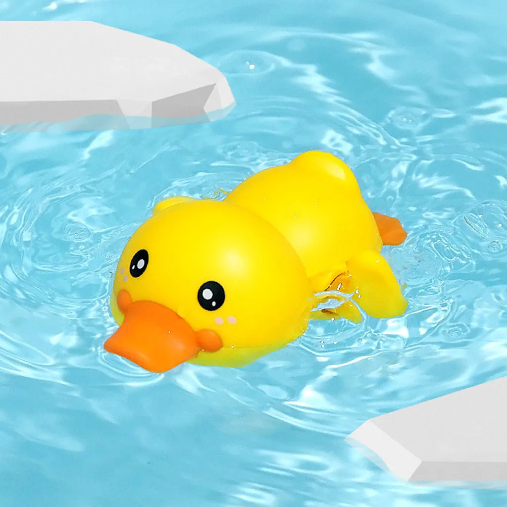 Wind-Up Baby Bath Toy – Fun & Safe Floating Duck for Happy Bath Time! 🛁✨