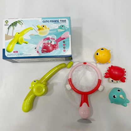 Magnetic LED Fishing Bath Toy – Fun & Interactive Water Play for Toddlers! 🎣🛁