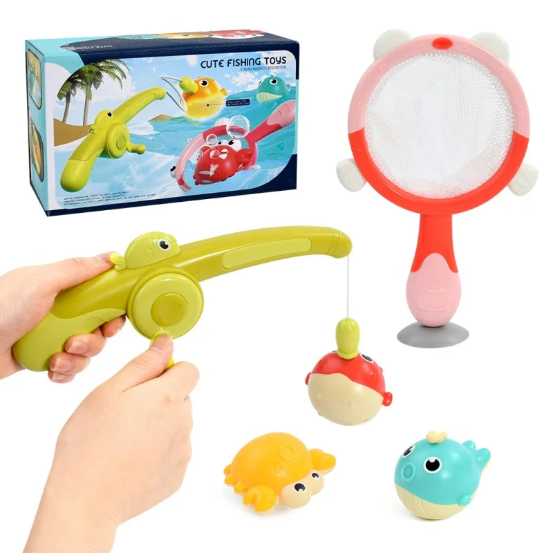 Magnetic LED Fishing Bath Toy – Fun & Interactive Water Play for Toddlers! 🎣🛁