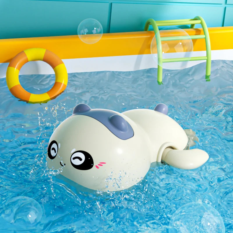 Wind-Up Baby Bath Toy – Fun & Safe Floating Duck for Happy Bath Time! 🛁✨