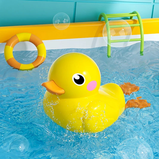 Wind-Up Baby Bath Toy – Fun & Safe Floating Duck for Happy Bath Time! 🛁✨